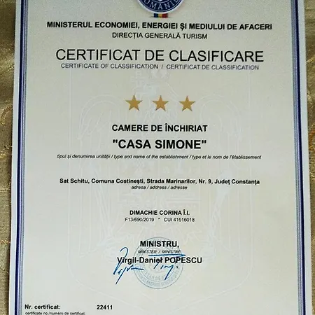 Casa Simone Costinesti